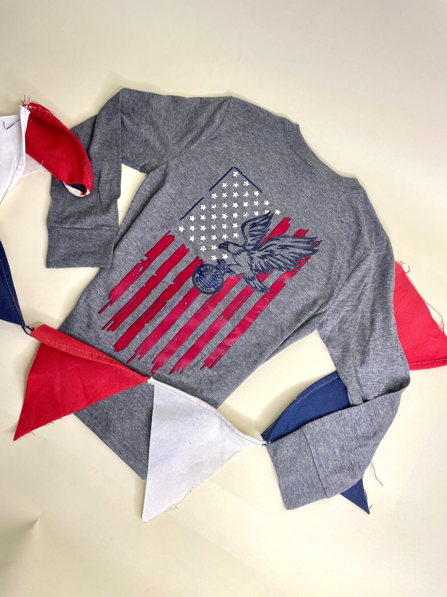 JD: Youth LS Bald Eagle Tee