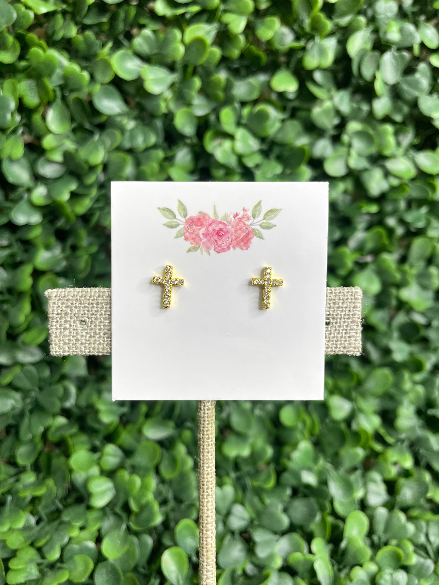 EAR29- McVan Cross Earrings