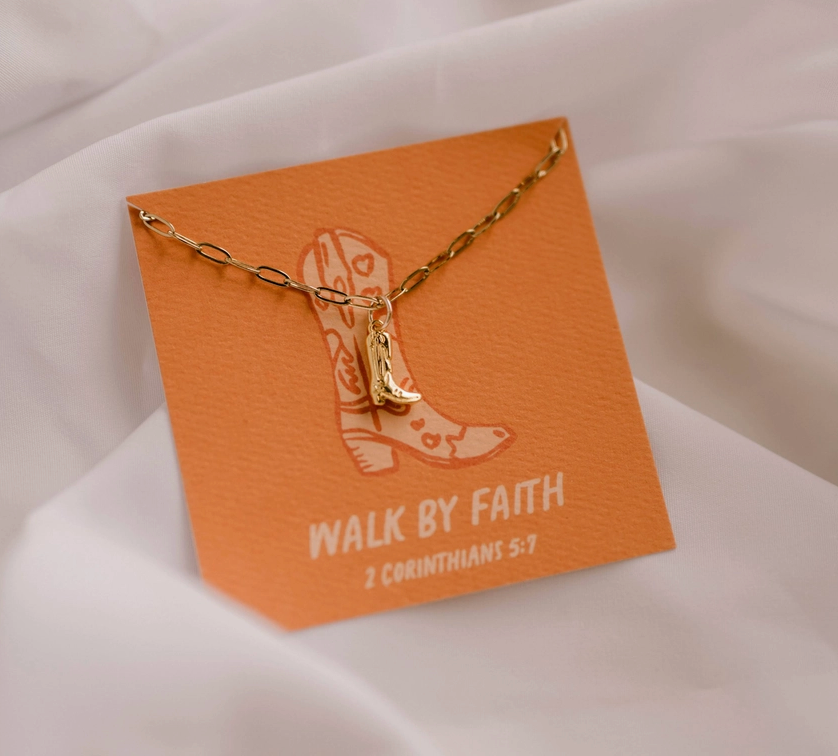 Walk by Faith Necklace