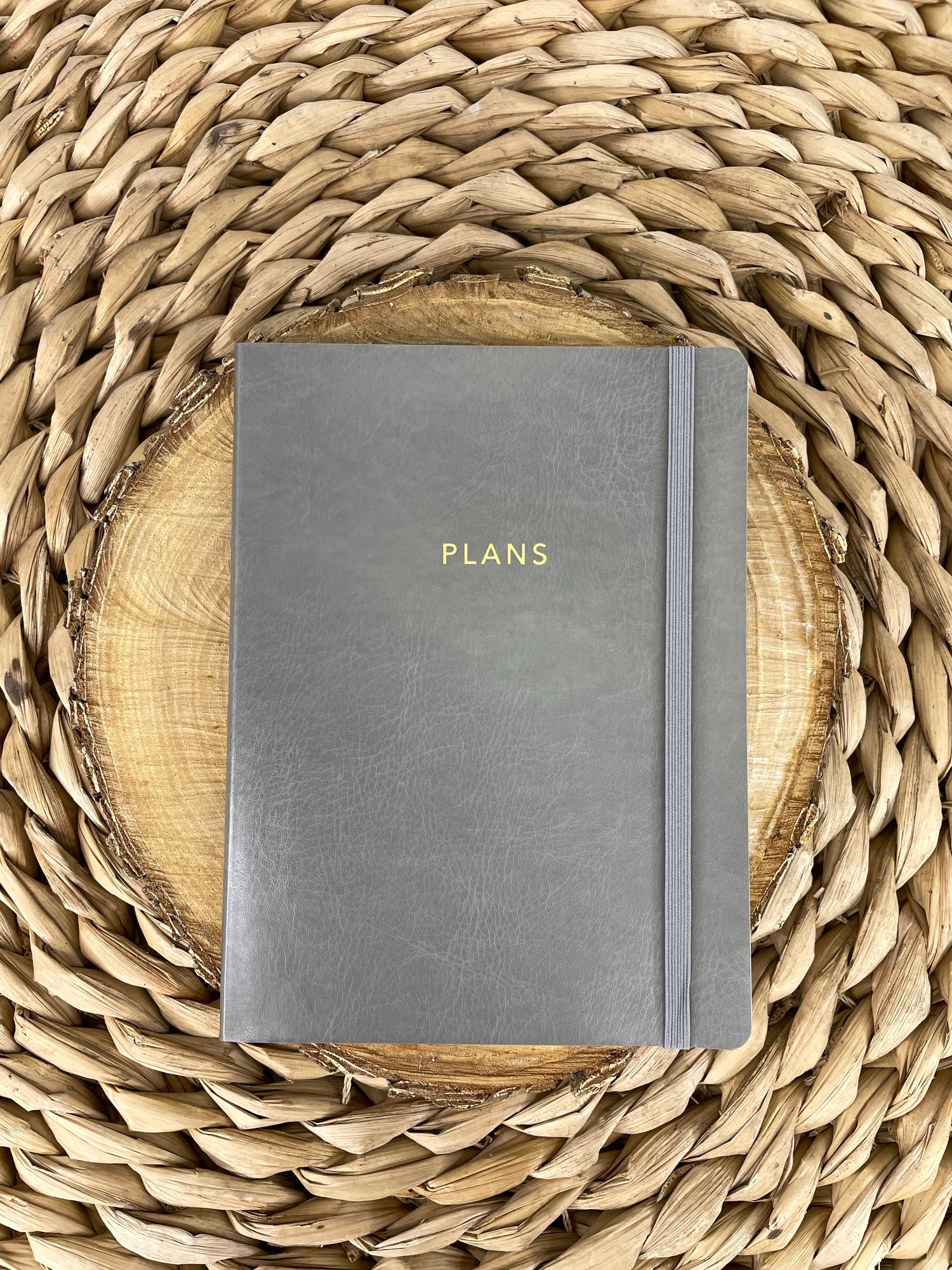 PLANS: leather journal
